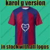 23 24 25 Pedri Gavi Camiseta de Futbol G Soccer Jersey Lewandowski Ferran Eric Raphinha 2024 Karol ANSU FATI FOOTBALL TOGRIE