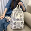 Kadın ortaokul öğrencileri için sırt çantası okul çantası birincil ayı sırt çantaları