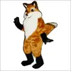 2024 Dimensioni per adulti Halloween Fancy Fox Mascot Costume a tema esterno festa per adulti abiti mascotte tema elegante vestito di carnivale costum