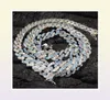 Iced Out Miami Cuban Link Chain Sea Blue Mens Gold Chains Necklace Bracelet Fashion Hip Hop Jewelry 9MM307x5576107