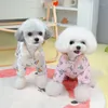 Puppy pour chiens Puppy Jumpers Rompers Clothing Pet Small Coss Cost Yorkle Yorkie Schnauzer Pomeranian Bichon Shih Shih Tzu Costume