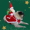 Dog Apparel Christmas Funky Pet Winter Costume Hoodie Coat Clothing Halloween Party Dress Up Items