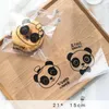 Gift Wrap 100pcs/Pack 15x18cm Food Bag Clear Bread Toast Packaging Self-Adhesive Doughnut Cookie Dessert Candy DIY Storage Pouch