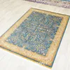 Mattor 4.5'x6.5 'Handknutade persiska mattor Turkiska silkesintrientaliska handgjorda matta (ZQG060A)
