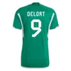 22 23 Jerseys de futebol da Algélia Mens Algerie Mahrez Feghouli Slimani Bennacer Atal Home Away 23 24 Treinamento Desgaste UNIFORMAS CHANCIDAS DE FOITO