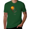 T-shirt de guitare acoustique de couleur masculine