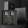 Verre de verre à vin rouge de luxe léger Luxury Sylêmes de verre à bois pour la flûte de champagne 240408