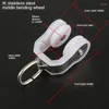 Hooks Curtain Roller Straight Or Curved Pulley Hanging Ring Hook T-shaped Track Universal Guide Home Accessories