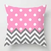 Cuscino Nordic Pink Sweet Home Pillowcase Soggiorno Decorazione divano Cover di auto