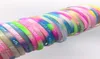 whole 100pcspack mix lot Luminous glow in the dark Silicone Wristbands Bangle Brand new drop Mens Womens Party Gifts7542998