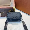 Luxurys kamerapåse co ch designer väska man crossbody handväska handväska kvinnor axel bröstväska mens koppling svarta läder väskor 240415