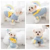 Dog Apparel Autumn And Winter Pet Clothes Hoodies Warm With Pockets Coat Outfit Puppy Jacket Cotton Costume Chihuahua Sweatshirt