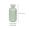 Storage Bottles 5pcs Travel Conditioner Body Wash Dispensers Refillable Shampoo Containers 400ml