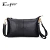 100% Genuine Leather Women Messenger Bag Famous Brand Female Shoulder Bag Envelope Clutch Bag Crossbody Bag Purse for Women 240407