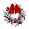 Decoratieve bloemen Kerstmiskrans realistisch hangende ornament slinger voordeur winter voor huiskantoor bruiloft Kerstmis decor