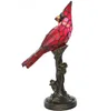 Crystal Table Lamp Cardinal Red Bird Stained Glass Night Light For Bedroom Living Room Decor 2203096674069
