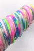 entier 100pcspack mix lot lumineux luminaire dans le bracelet en silicone foncé bracelet neuf drop mens de fête pour femmes cadeaux8376263