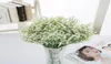 Flores decorativas grinaldas 10pcs gipsophila Faux Flower Seca Garland Secution Hastes Fake Greenery Decor DC1563775401