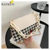 Bag Bankuo Casual PU Messenger Bags Frauen Mode Travel Schulter Schnäppchen Beutel weibliche Farbe Einfaches Crossbody Handtaschen C274