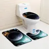 BADE MATS ZEEGE STAR SERIE STAR TAPERT 3 stuks toilet tapijt