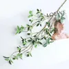 Fleurs décoratives Tenuifolia Décoration de mariage Plantes Fake Flower Home Office Branches artificielles Ficus Tree Branch Decor