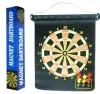 Dart 2 sida 17 tum magnetisk inomhus sport dubbel mål nerf dart pistol flockar dartboard 10 dart + 1 dart brädet gratis frakt