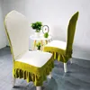 Couvre la chaise de style européen Universal Cover Creat Couring Couring Matching Home Decor Fashion Jacquard Dining Cove