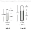 Trimmers Xiaomi Youpin Pill Box Stainless Steel Sealed Capsule Waterproof Portable Mini Camping First Aid Pendant Travel Outdoor