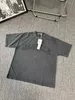 Broderi brev t shirt män kvinnor bästa kvalitet casual hip hop tee topp t-shirt