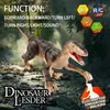 Laserspårning RC Dinosaur Toys for Kids Remote Control Robot Verisimilitude Sound Spray for Kids Boys Girls Childrens Gifts 240408