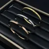 Luxury Designer 316L Stainless Steel 18K Gold Plated Screwdriver Screw Brand thin Bangle Bracelet For Women And Men