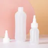 Storage Bottles 50ml/100ml/150ml/200ml Empty Squeeze Drop Bottle With Pointed Lids Portable Travel Liquid Ink Essential Oil Dispenser