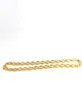 Men039s solido 14 k giallo fine oro gf da sole La collana anelli di collegamento 24quot 10 mm regalo di San Valentino prezioso7444568