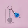 Keychains Badminton Model Keychain Creativity Bag Pendent Shuttlecock Souvenirs Prize Car Ornament Key Jewelry Accessories Gift For Friend