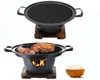 Mini Barbecue Four Grill Japonais Style One Person Cooking For Home Frame en bois alcool BBQ pour le jardin en plein air 210724505403