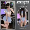 Bras Sets Sexy Lingerie Esports Girl Erotic See-Through Student Schoolgirl Pleated Skirt Uniform Set Exotic Cute Babydoll