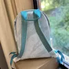 Frauen Luxusdesignerin Cowide Backpack Tote Tasche Ledereinkaufstasche Frauen Handtasche Umhängetasche Schulbag Huftzug im Freien Rucksack 28 cm