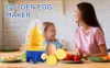 Egg white egg yolk stirrer pull beater turn device manual shaker homogenizer home nonbeater kitchen accessories 240407