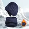 Berretto da palla da cappello invernale set di guanti a maglia unisex unisex per uomini ragazzi