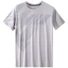 Desenvolvidos/ternos de ginástica masculina Treinamento de ginástica esportiva Camisa de treino atlético Camisa de treino correndo camisetas esportivas de esportes de jogging Dry Fit