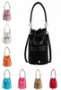 Famous The Bucket Bags Designer Handbag Crossbody Bag Fashion String Buckets PU Multi Color High Quality2487689