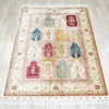 Carpets 4.6'x6.6' Turkish Silk Carpet Four Season Handmade Exquisite Hand Knotted Rug (YL1783)