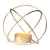 Candlers Nordic Styl Geometric Holder Tea Light Dining Table Centor Centre Mariages Événements Décor de fêtes