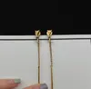 Fashion Tassel Earrings Designer Jewelry Stud Earring For Women Earings Hoop Gold Letter Y Pendant Studs Elegant Wedding Gift Box8694329