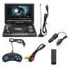 Oyuncu 7.8 inç TV Ev Araba DVD Oyuncu Taşınabilir HD VCD CD MP3 HD DVD Oyuncu USB SD Kartları RCA Taşınabilir Kablo Oyunu 16 9 Döndür LCD Ekran