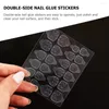 Nail Gel 20 Sheets Stickers Double Sided Adhesive Sticky Tabs Press On Detachable For Nails Glue