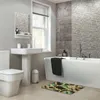 Tappeti da bagno Assorbimento d'acqua Matro da bagno Plee personalizzato Corallo Soggio