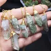 Link Armbanden S925 Natuurlijke Himalayan Garden Quartz koperdraad gewikkeld hangerse genezing Reiki met hole mode -sieraden voor vrienden cadeau