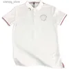 Men's Polos 22ss mens polo shirt designer shirts embroidery lapel short-sleeved tshirt men business casual pullover soprt tee 4xl 5xl L49