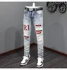 amari jeans fashion amirir jeans для мужонких брендов дизайнер бренд черные джинсы разорванные брюки.